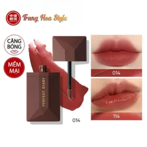 Son Môi Perfect Diary Readme Lip Veil 10 Tông Màu Tùy Chọn Lâu Trôi 4g